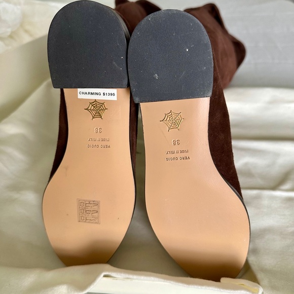 NWT Charlotte Olympia Swede over the knee boots size 38 - Picture 5 of 14